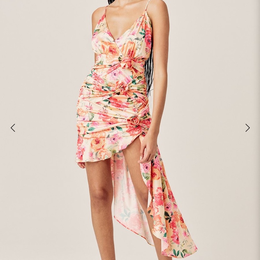 NWOT For Love & Lemons Versilla High-Low Dress
